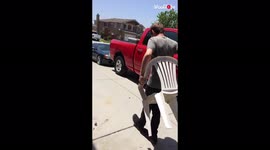 'Broken chair causes unique skating stunt to end in a TERRIBLE WAY *EPIC FAIL*'