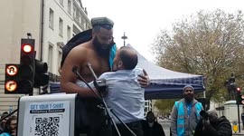 Uyghurs and supporters in London call to end mistreatment of Muslims and 're-education camps' in China