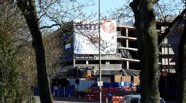 Explosive demolition of a multi-storey car park in Stourbridge, England April 2012