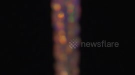 Residential Light Displays As A Part Of Christmas Preparation In Surrey, BC, Canada