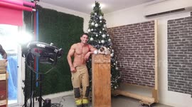 Australia's hottest firefighters raise money by posing with ADORABLE PETS for an annual calendar