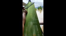 Man wakes from hammock nap to find house flooded in Vietnam