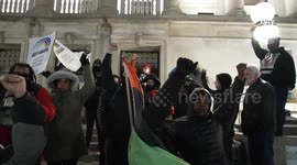 BLM protesters, Kyle Rittenhouse supporters converge outside Kenosha courthouse