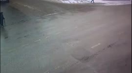 A car hit a pensioner at a pedestrian crossing and she survived