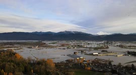 Flood waters rise again in Abbotsford, Canada
