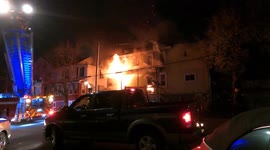 Police Officer treated at House fire Mount Carmel, Pennsylvania