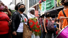 Brazilians gather to celebrate Black Consciousness Day in Sao Paulo