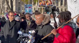Outside Kenosha county courthouse on March happened