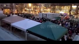 Thousnads join Covid-19 Freedom Rally in Vancouver, Canada