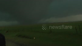 Massive Wedge Tornado in Tilston MB Canada