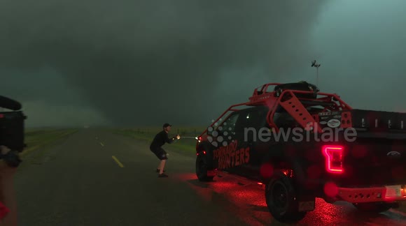 Massive Wedge Tornado in Tilston MB Canada 