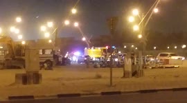 Possible fire in Doha, Qatar.