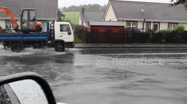 Heavy Rain, Surface Flooding - N. Ireland, Aug 5th 2015