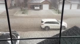 Calgary Hail Storm