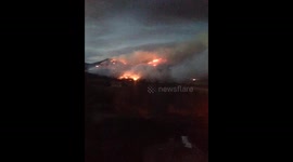 Jerusalem Fire California August 2015