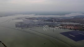 Photovoltaic Facilities For Wind Power Generation In Suqian, China