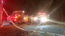 Mobile Home Fire - Snake Road, Conyngham Township, Columbia County, Pennsylvania
