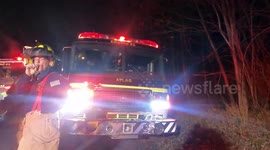 Mobile Home Fire - Snake Road, Conyngham Township, Columbia County, Pennsylvania