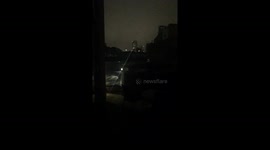 Skyscraper 'hums' across Manchester as Storm Arwen blows in, clearly audible from a mile away