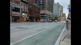 New York City ambulance after Macy's Thanksgiving day parade