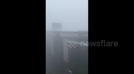 India: Dense Fog Covers Over Pune Causing Low Visibility And Flight Delays