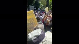 Thousands join Brisbane Freedom Rally, Australia