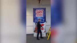 Company creates GIANT advent calendar filled with CRISPS