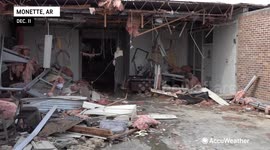 Extensive damage to homes and businesses in Arkansas and Kentucky seen after deadly tornado outbreak