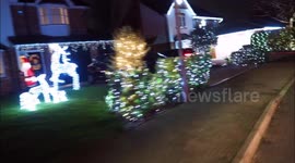 Kent estate goes all-out with Christmas decorations