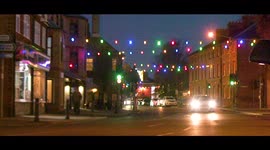 Christmas Lights in the Market Town of Oakham in the smallest County of Rutland