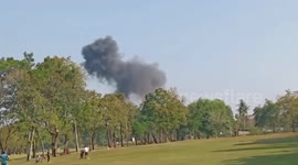 Thai army training helicopter crashes, two pilots dead