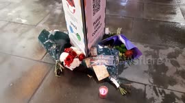 Tributes laid outside south London kebab shop after fatal stabbing