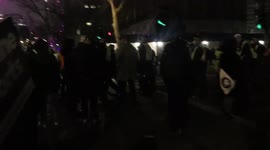 Police attempt to shutdown London protest following a attempt to get into Downing Street - police end up encircled & attacked (Clp 1)