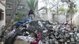 Tons of Batteries Pose a Grave Environmental Threat in Gaza Strip.