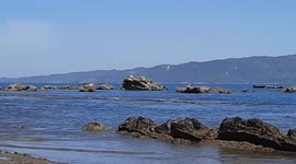 Beautiful coastal views of Sittwe, Myanmar