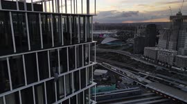 Fearless youngsters perform dangerous stunt by climbing UK tower without safety equipment