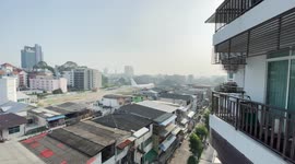 Retired Boeing 747 appears on wasteland in Pattaya, Thailand