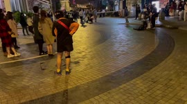 Christmas atmosphere in Stanley