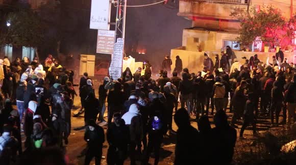 4k footage of Christmas Day clashes between Israeli forces and Palestinians