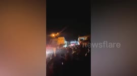 Palestinians clash with Israeli forces in West Bank on Christmas Day leaving dozens injured