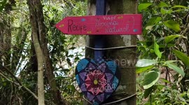 bathers at beach da Fortaleza in São Paulo