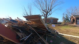 Tornado (EF 4) damage destruction and relief efforts Dawson Springs, Kentucky #2