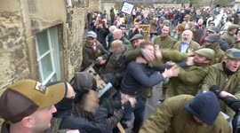 Punches thrown as violence erupts at annual Boxing Day Hunt in rural Wiltshire