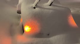 Japan: Warning Issued, Heavy Snow Falls In Aomori