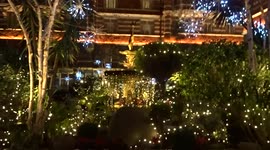 Magic Christmas sparkle lights up exquisite courtyard of St James' Court Taj Hotel in central London