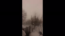 Alaska slammed with blizzard conditions