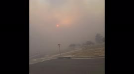 Running away from/Escaping the Louisville, CO wildfires 12/30/21