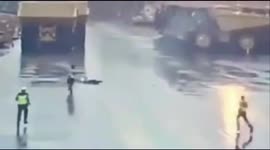 Jakarta man struck by lightning, miraculously survives