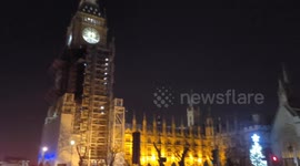 Westminster boarded with security for nye 2021