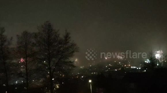 New year's Fireworks goes off with a bang in Buckinghamshire